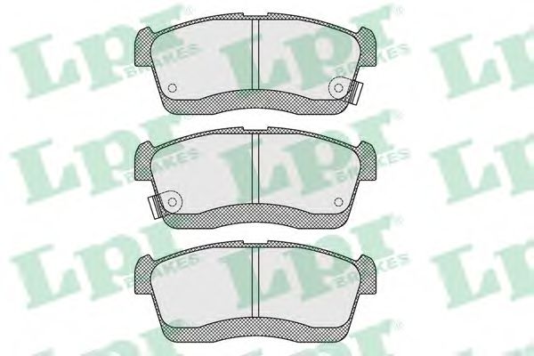 LPR 05P1632 Тормозные колодки передний мост для DAIHATSU TANTO (Дайхатсу Танто) LPR 05P1632 Тормозные колодки передний мост для DAIHATSU TANTO (Дайхатсу Танто)