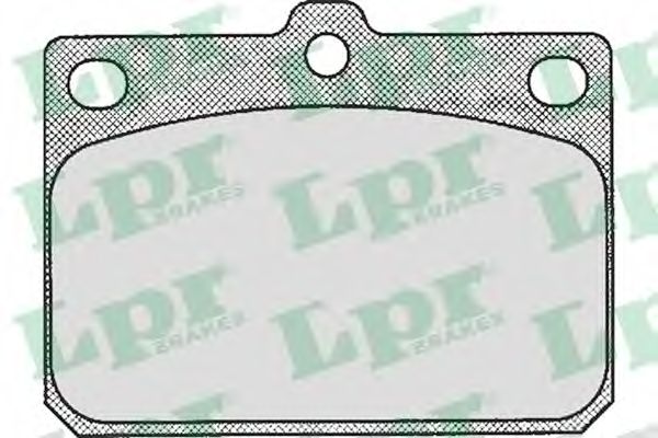 LPR 05P164 Тормозные колодки передний мост для MITSUBISHI COLT I (Митсубиши/митсубиси Cолт и) LPR 05P164 Тормозные колодки передний мост для MITSUBISHI COLT I (Митсубиши/митсубиси Cолт и)