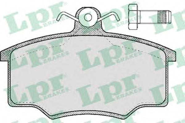 LPR 05P188 Тормозные колодки передний мост для AUDI 100 (Ауди 100) LPR 05P188 Тормозные колодки передний мост для AUDI 100 (Ауди 100)