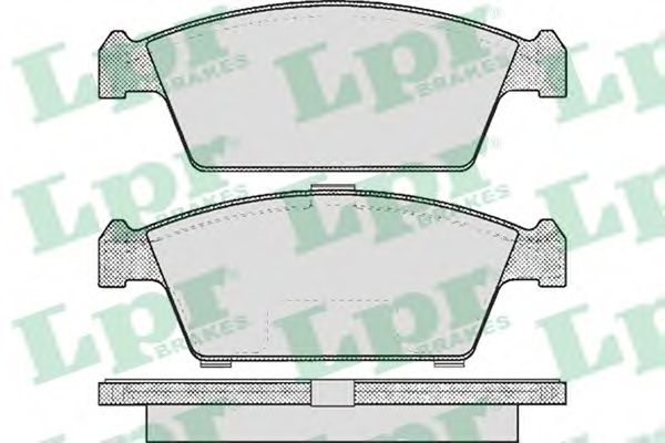 LPR 05P213 Тормозные колодки передний мост для DAEWOO (Дэу) LPR 05P213 Тормозные колодки передний мост для DAEWOO (Дэу)