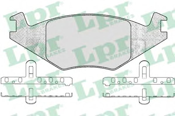 LPR 05P223 Тормозные колодки передний мост для VOLKSWAGEN JETTA II (Фольксваген Жэтта 2) LPR 05P223 Тормозные колодки передний мост для VOLKSWAGEN JETTA II (Фольксваген Жэтта 2)