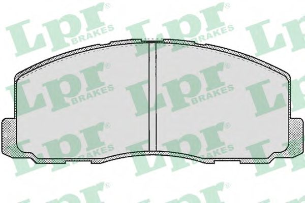 LPR 05P260 Тормозные колодки передний мост для MITSUBISHI ETERNA IV (Митсубиши/митсубиси Этэрна иv) LPR 05P260 Тормозные колодки передний мост для MITSUBISHI ETERNA IV (Митсубиши/митсубиси Этэрна иv)