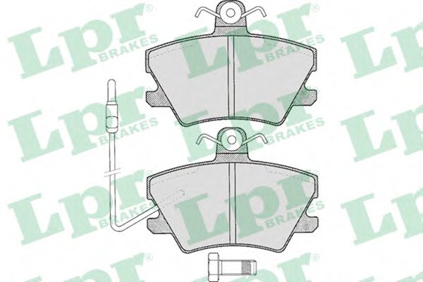 LPR 05P285 Тормозные колодки передний мост для RENAULT SUPER 5 (Рено Супэр 5) LPR 05P285 Тормозные колодки передний мост для RENAULT SUPER 5 (Рено Супэр 5)