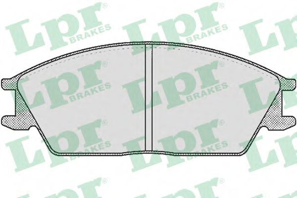 LPR 05P364 Тормозные колодки передний мост для HONDA ACCORD II (Хонда Аccорд 2) LPR 05P364 Тормозные колодки передний мост для HONDA ACCORD II (Хонда Аccорд 2)