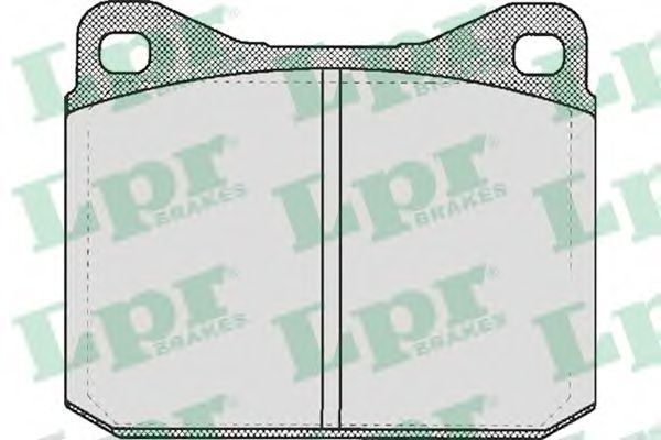 LPR 05P401 Тормозные колодки передний мост для VOLKSWAGEN LT 28-50 (Фольксваген Лт 28-50) LPR 05P401 Тормозные колодки передний мост для VOLKSWAGEN LT 28-50 (Фольксваген Лт 28-50)