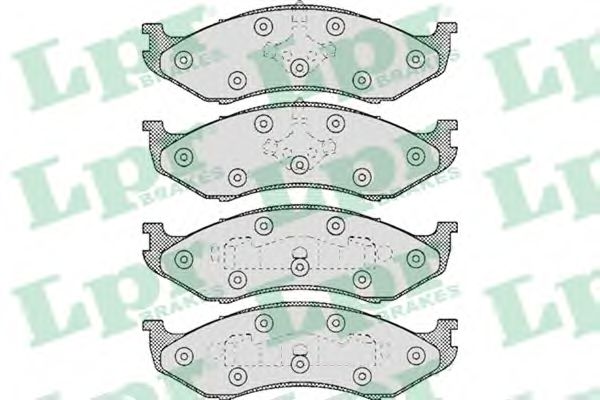 LPR 05P459 Тормозные колодки передний мост для JEEP CHEROKEE (Джип Чироки) LPR 05P459 Тормозные колодки передний мост для JEEP CHEROKEE (Джип Чироки)