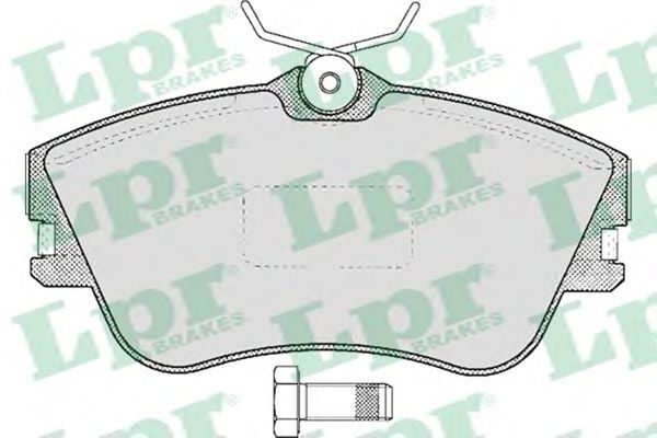 LPR 05P605 Тормозные колодки передний мост для VOLKSWAGEN (Фольксваген) LPR 05P605 Тормозные колодки передний мост для VOLKSWAGEN (Фольксваген)