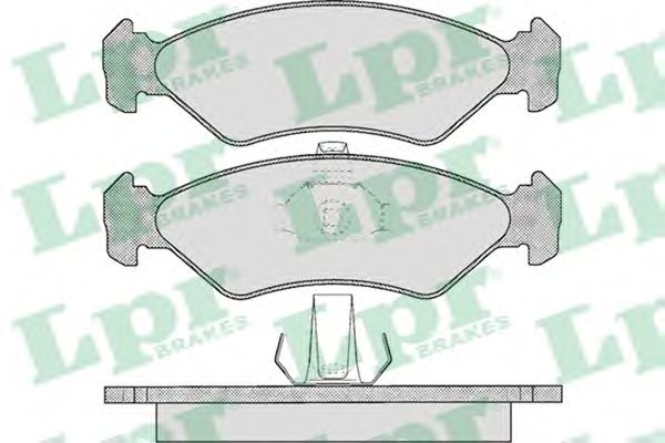 LPR 05P625 Тормозные колодки передний мост для MAZDA SOHO III (Мазда Сохо 3) LPR 05P625 Тормозные колодки передний мост для MAZDA SOHO III (Мазда Сохо 3)