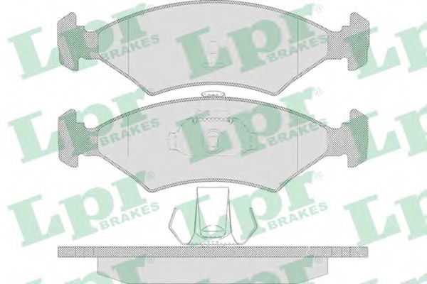 LPR 05P628 Тормозные колодки передний мост для MAZDA SOHO III (Мазда Сохо 3) LPR 05P628 Тормозные колодки передний мост для MAZDA SOHO III (Мазда Сохо 3)