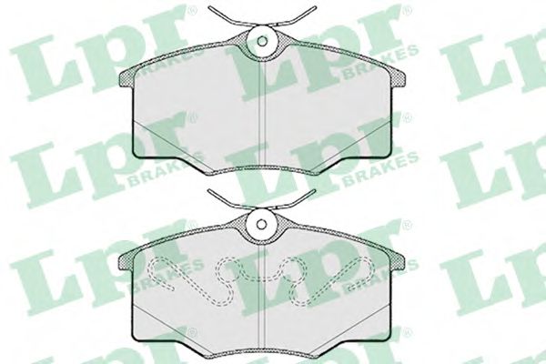 LPR 05P762 Тормозные колодки передний мост для OPEL CORSA SWING (Опель Корса свинг)