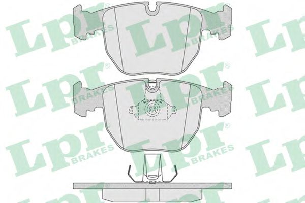 LPR 05P771 Тормозные колодки передний мост для BMW (Бмв) LPR 05P771 Тормозные колодки передний мост для BMW (Бмв)