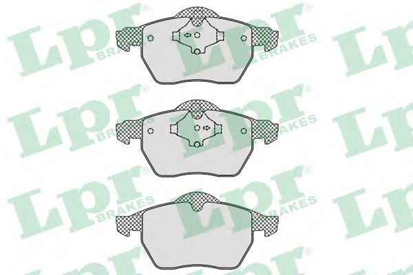 LPR 05P772 Тормозные колодки передний мост для VOLVO V70 XC (Вольво V70 хс) LPR 05P772 Тормозные колодки передний мост для VOLVO V70 XC (Вольво V70 хс)