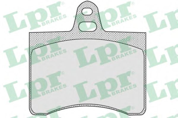 LPR 05P800 Тормозные колодки задний мост для CITROËN C5 II (CитроËн С5 2) LPR 05P800 Тормозные колодки задний мост для CITROËN C5 II (CитроËн С5 2)