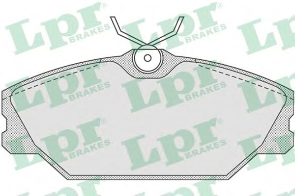 LPR 05P816 Тормозные колодки передний мост для RENAULT SCNIC I (Рено Сценик и) LPR 05P816 Тормозные колодки передний мост для RENAULT SCNIC I (Рено Сценик и)