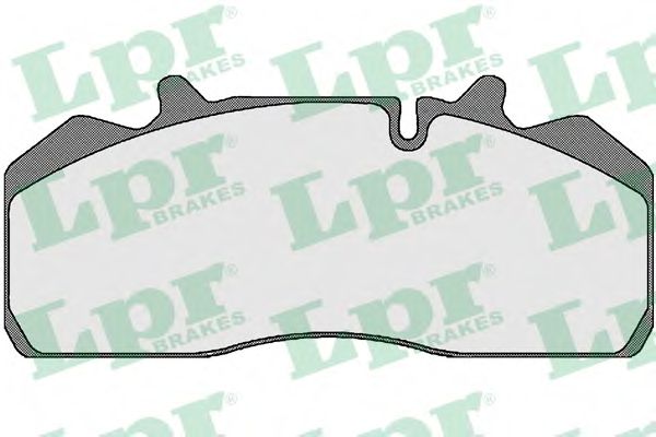 LPR 05P822 Тормозные колодки задний мост для DAF LF 55 (Даф Лф 55) LPR 05P822 Тормозные колодки задний мост для DAF LF 55 (Даф Лф 55)
