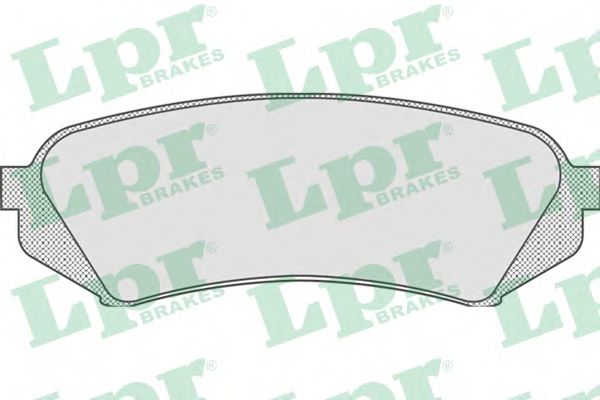 LPR 05P835 Тормозные колодки задний мост для TOYOTA PRADO (Тойота/тоета Прадо) LPR 05P835 Тормозные колодки задний мост для TOYOTA PRADO (Тойота/тоета Прадо)