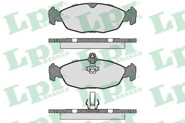 LPR 05P895 Тормозные колодки задний мост для JAGUAR VANDEN PLAS (Ягуар Vандэн плас) LPR 05P895 Тормозные колодки задний мост для JAGUAR VANDEN PLAS (Ягуар Vандэн плас)
