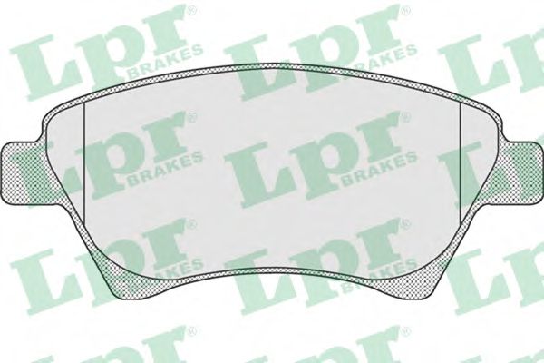 LPR 05P911 Тормозные колодки передний мост для RENAULT (Рено) LPR 05P911 Тормозные колодки передний мост для RENAULT (Рено)