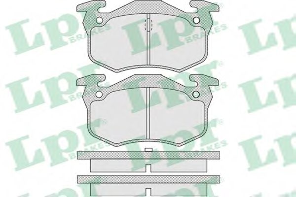 LPR 05P914 Тормозные колодки Привод на все колеса для RENAULT SAFRANE (Рено Сафранэ) LPR 05P914 Тормозные колодки Привод на все колеса для RENAULT SAFRANE (Рено Сафранэ)