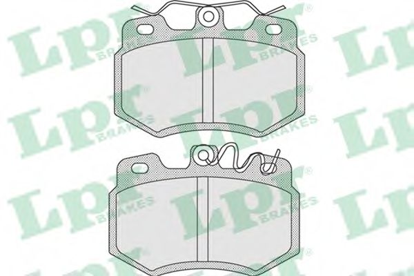 LPR 05P931 Тормозные колодки передний мост для PEUGEOT 205 II (Пежо 205 2) LPR 05P931 Тормозные колодки передний мост для PEUGEOT 205 II (Пежо 205 2)