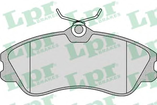 LPR 05P950 Тормозные колодки передний мост для PEUGEOT PARTNER SPACE (Пежо Партнер спэйс) LPR 05P950 Тормозные колодки передний мост для PEUGEOT PARTNER SPACE (Пежо Партнер спэйс)