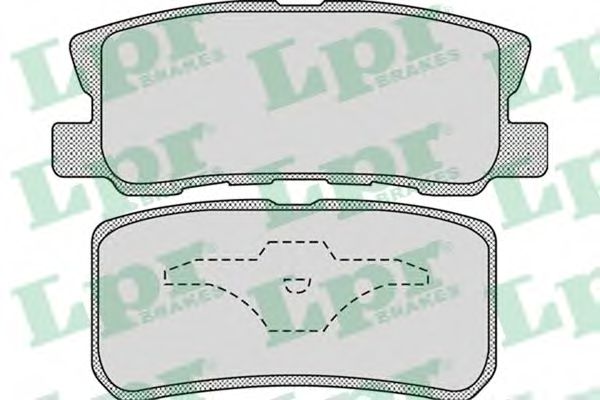 LPR 05P954 Тормозные колодки задний мост для MITSUBISHI SHOGUN IV (Митсубиши/митсубиси Шогун иv) LPR 05P954 Тормозные колодки задний мост для MITSUBISHI SHOGUN IV (Митсубиши/митсубиси Шогун иv)