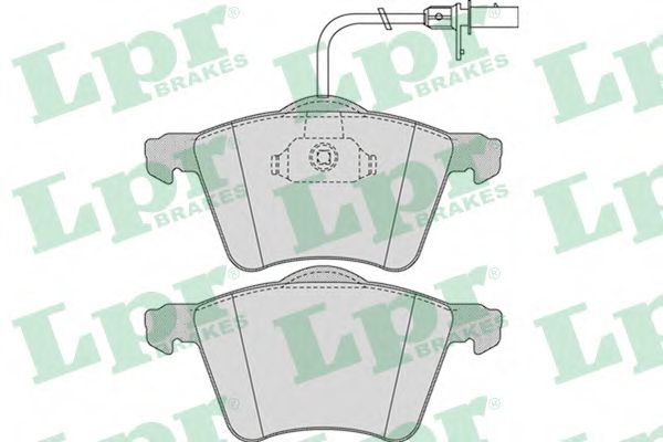 LPR 05P975 Тормозные колодки передний мост для VOLKSWAGEN (Фольксваген) LPR 05P975 Тормозные колодки передний мост для VOLKSWAGEN (Фольксваген)