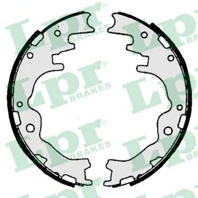 LPR 06510 Тормозные колодоки задний мост для MAZDA MPV I (Мазда Мпв 1) LPR 06510 Тормозные колодоки задний мост для MAZDA MPV I (Мазда Мпв 1)