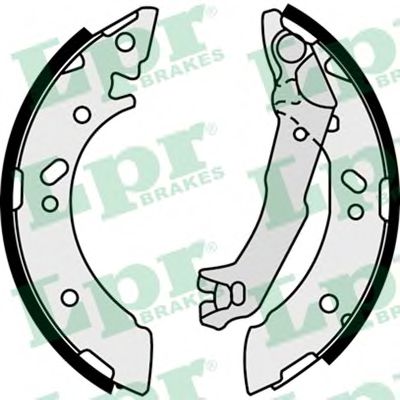 LPR 07710 Тормозные колодоки задний мост для HYUNDAI ATOS (Хендай Атос)