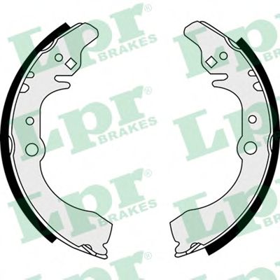 LPR 07880 Тормозные колодоки задний мост для DAIHATSU GRAN MOVE (Дайхатсу Гран моvэ) LPR 07880 Тормозные колодоки задний мост для DAIHATSU GRAN MOVE (Дайхатсу Гран моvэ)