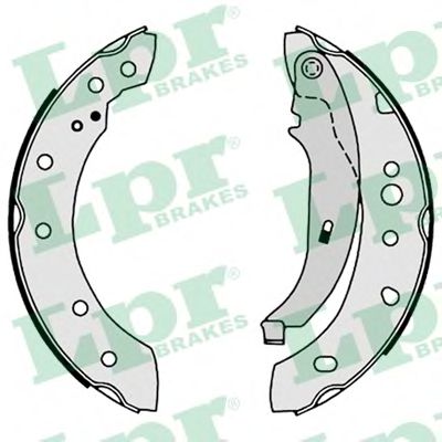 LPR 08680 Тормозные колодоки задний мост для PEUGEOT 206 (Пежо 206) LPR 08680 Тормозные колодоки задний мост для PEUGEOT 206 (Пежо 206)