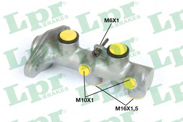 LPR 1023 Главный тормозной цилиндр для автомобилей без ABS для HYUNDAI TB (Хендай Тб) LPR 1023 Главный тормозной цилиндр для автомобилей без ABS для HYUNDAI TB (Хендай Тб)