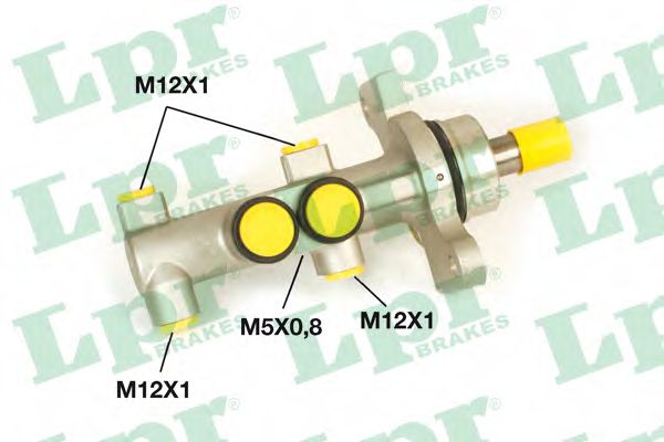 LPR 1292 Главный тормозной цилиндр для автомобилей без ABS для CITROËN C3 II (CитроËн С3 2) LPR 1292 Главный тормозной цилиндр для автомобилей без ABS для CITROËN C3 II (CитроËн С3 2)