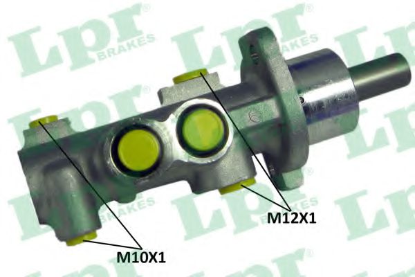 LPR 1925 Главный тормозной цилиндр ручная коробка передач 5-ступенчатая для PEUGEOT 206 (Пежо 206) LPR 1925 Главный тормозной цилиндр ручная коробка передач 5-ступенчатая для PEUGEOT 206 (Пежо 206)