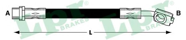 LPR 6T47872 Тормозной шланг справа для AUDI A4 (Ауди А4) LPR 6T47872 Тормозной шланг справа для AUDI A4 (Ауди А4)