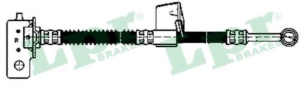 LPR 6T48153 Тормозной шланг<br >справа 