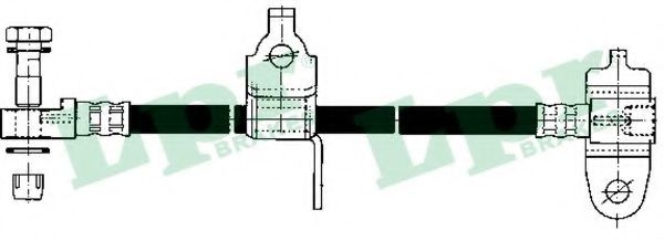 LPR 6T48271 Тормозной шланг<br >справа 