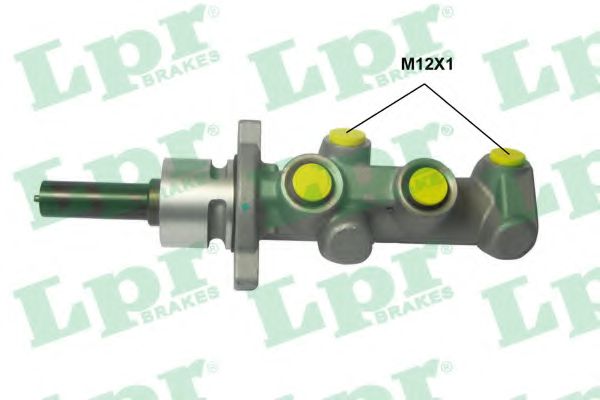 LPR 6014 Главный тормозной цилиндр N6A<TU5JP4> для PEUGEOT (Пежо) LPR 6014 Главный тормозной цилиндр N6A<TU5JP4> для PEUGEOT (Пежо)