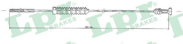LPR C0869B Трос, стояночная тормозная система спереди для TOYOTA COROLLA FX (Тойота/тоета Cоролла инфинити фх) LPR C0869B Трос, стояночная тормозная система спереди для TOYOTA COROLLA FX (Тойота/тоета Cоролла инфинити фх)