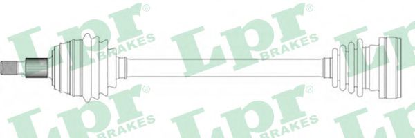 LPR DS14138 Приводной вал передний мост слева для VOLKSWAGEN JETTA IV (Фольксваген Джетта 4) LPR DS14138 Приводной вал передний мост слева для VOLKSWAGEN JETTA IV (Фольксваген Джетта 4)