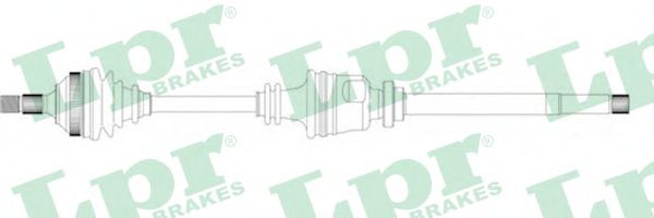 LPR DS16115 Приводной вал полностью автоматическая коробка передач для CITROëN (Cитроëн) LPR DS16115 Приводной вал полностью автоматическая коробка передач для CITROëN (Cитроëн)