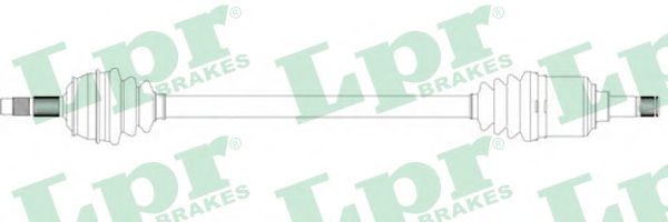 LPR DS20063 Приводной вал передний мост справа для FIAT BRAVA (Фиат Брава)