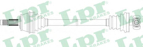 LPR DS20105 Приводной вал передний мост слева для FIAT MAREA (Фиат Мареа) LPR DS20105 Приводной вал передний мост слева для FIAT MAREA (Фиат Мареа)