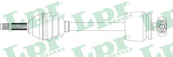 LPR DS20149 Приводной вал передний мост слева для FIAT PANDA (Фиат Панда)