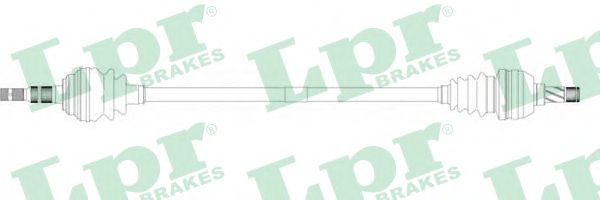 LPR DS37096 Приводной вал полностью автоматическая коробка передач для OPEL VECTRA B (Опель Вектра б) LPR DS37096 Приводной вал полностью автоматическая коробка передач для OPEL VECTRA B (Опель Вектра б)