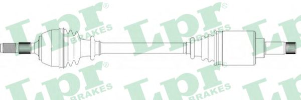 LPR DS38055 Приводной вал передний мост слева для CITROËN AX (CитроËн Аx) LPR DS38055 Приводной вал передний мост слева для CITROËN AX (CитроËн Аx)