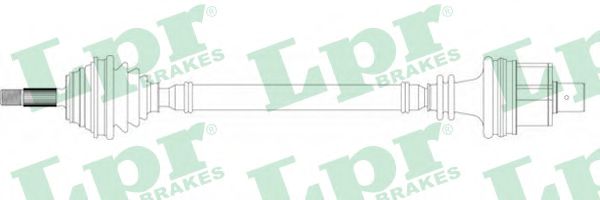 LPR DS39233 Приводной вал передний мост справа для RENAULT (Рено) LPR DS39233 Приводной вал передний мост справа для RENAULT (Рено)