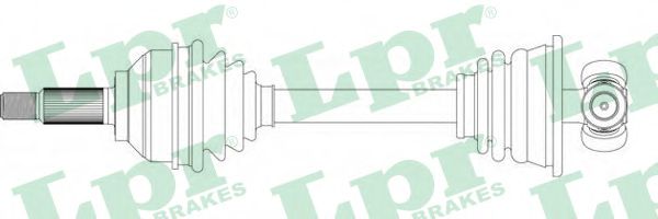 LPR DS39236 Приводной вал передний мост слева для NISSAN PRIMASTAR (Ниссан Примастар) LPR DS39236 Приводной вал передний мост слева для NISSAN PRIMASTAR (Ниссан Примастар)