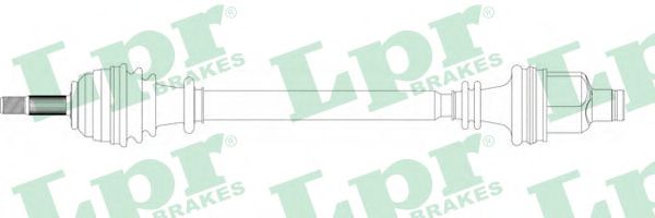 LPR DS39248 Приводной вал передний мост справа для RENAULT SCNIC I (Рено Сценик и) LPR DS39248 Приводной вал передний мост справа для RENAULT SCNIC I (Рено Сценик и)