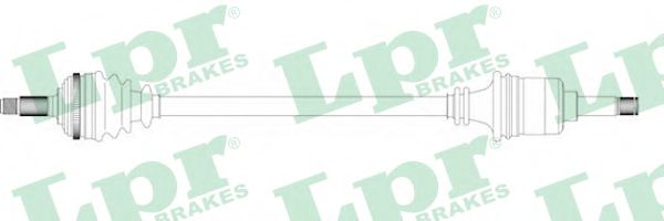 LPR DS40006 Приводной вал передний мост справа для ROVER 400 (Ровер 400) LPR DS40006 Приводной вал передний мост справа для ROVER 400 (Ровер 400)